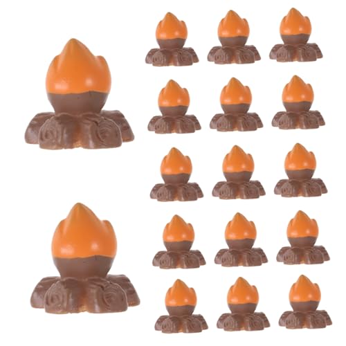 NUOBESTY 20 Stück Miniatur Feuerstelle Modelle Resin Campfire Ornamente für Garten Dekoration Mikro Szenen Requisiten Lebensechte Feuermodelle für Partys und Landschaftsbau NUOBESTY 20 Stück Miniatur Feuerstelle Modelle Resin Campfire Ornamente für Garten Dekoration Mikro Szenen Requisiten Lebensechte Feuermodelle für Partys und Landschaftsbau von NUOBESTY