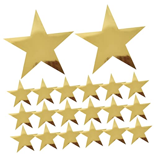 NUOBESTY 20 Stück Teiliges Papierstern Dekoration Goldene Fünfzackige Sterne Party Deko Wand Fenster Bulletin Board Foto Requisiten für Hochzeit Geburtstag Shower Feier NUOBESTY 20 Stück Teiliges Papierstern Dekoration Goldene Fünfzackige Sterne Party Deko Wand Fenster Bulletin Board Foto Requisiten für Hochzeit Geburtstag Shower Feier von NUOBESTY