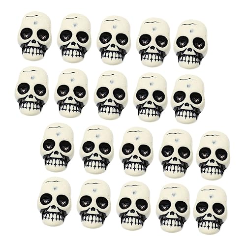 NUOBESTY 24 Stücke Mini Halloween Skelett Schädel Ornamente Realistische Dekorationen Für Halloween Party Supplies NUOBESTY 24 Stücke Mini Halloween Skelett Schädel Ornamente Realistische Dekorationen Für Halloween Party Supplies von NUOBESTY