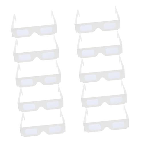 NUOBESTY 25 Stück 3D-Feuerwerksbrille Fotokabine Requisiten Brillen Requisiten Neuheit Brille lustige Urlaubsbrille lustige Kostümbrille tragbare Partybrillen tragbare Brille Papier Weiß NUOBESTY 25 Stück 3D-Feuerwerksbrille Fotokabine Requisiten Brillen Requisiten Neuheit Brille lustige Urlaubsbrille lustige Kostümbrille tragbare Partybrillen tragbare Brille Papier Weiß von NUOBESTY
