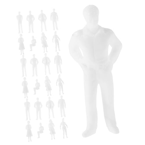 NUOBESTY 25 Stück Modellpuppe Dekorationen Von Miniaturfiguren Miniatur-szenendekorationen Miniaturen Miniaturmenschen Landschaftsmodell des Menschen Sandtisch-menschenmodell Plastik Weiß NUOBESTY 25 Stück Modellpuppe Dekorationen Von Miniaturfiguren Miniatur-szenendekorationen Miniaturen Miniaturmenschen Landschaftsmodell des Menschen Sandtisch-menschenmodell Plastik Weiß von NUOBESTY