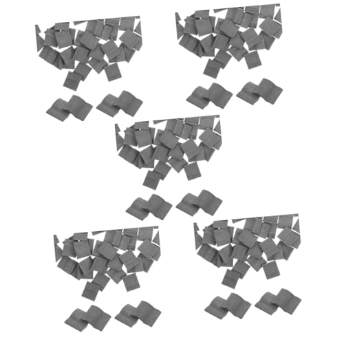 NUOBESTY 250 STK Mini-Steine Mikrospielzeug Mini-gartendachziegel Bastelspielzeug Miniaturdekoration Holzschindeln Mini-bausteine Miniatur-gartenfliesen Mini- Handbuch Ton von NUOBESTY