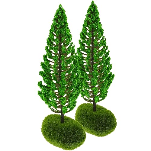 NUOBESTY Simulation Pflanze Modell Miniatur Bäume Mini Sand Tabelle Pflanze Für Landschaft von NUOBESTY