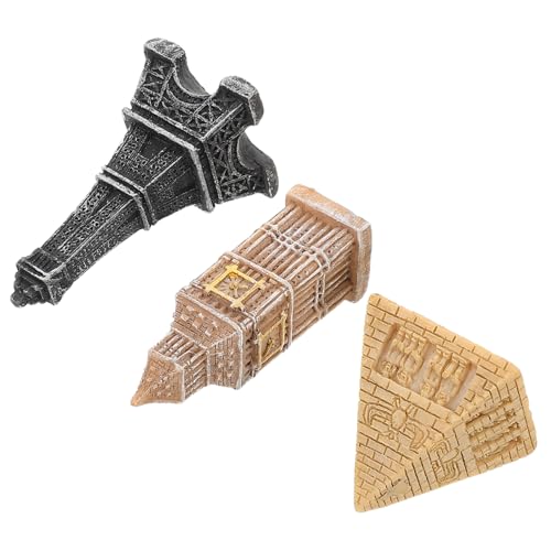 NUOBESTY 3 Stück Miniatur Weltwunder Teiliges Deko mit Eiffelturm und Realistische Miniaturmodelle für Stilvolle Wohnkultur und Besondere Anlässe NUOBESTY 3 Stück Miniatur Weltwunder Teiliges Deko mit Eiffelturm und Realistische Miniaturmodelle für Stilvolle Wohnkultur und Besondere Anlässe von NUOBESTY