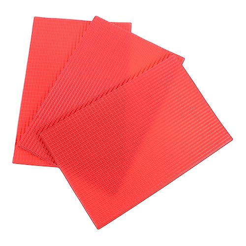 NUOBESTY 3 Stück Teiliges Rotes PVC Dachziegel Realistisches Modell Langlebig und Detailgetreu für Sandtisch Dekoration und Micro Landschaftsbau Verarbeitung Vielseitig für DIY Projekte NUOBESTY 3 Stück Teiliges Rotes PVC Dachziegel Realistisches Modell Langlebig und Detailgetreu für Sandtisch Dekoration und Micro Landschaftsbau Verarbeitung Vielseitig für DIY Projekte von NUOBESTY