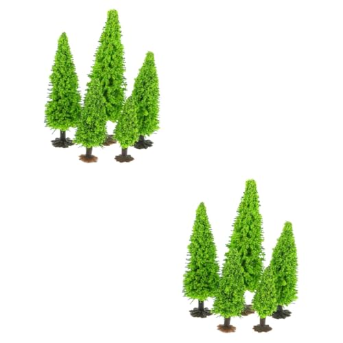 NUOBESTY 30 STK Kleines Baumlandschaftsmodell Mini-bäume Zum Basteln Modellbäume Trainieren Mini-modellbaum Miniatur-dioramenbäume Miniaturbaum Pflanze Plastik Handgefertigte Materialien von NUOBESTY