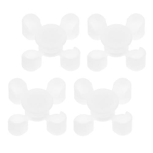 NUOBESTY 4 Sätze Tisch und Stuhlset für DIY Szenen Robuste Möbel für Puppenhäuser und Sandtische für Kreative Projekte von NUOBESTY