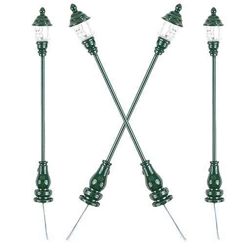 NUOBESTY 4 Stück Modell Gartenleuchte Lampenmodell Miniaturen Solarmastleuchten Solar-pfostenleuchte Miniaturmöbel Mini-möbel Miniatur-gartenbausatz Solarlaterne Edelstahl Plus Abs Green NUOBESTY 4 Stück Modell Gartenleuchte Lampenmodell Miniaturen Solarmastleuchten Solar-pfostenleuchte Miniaturmöbel Mini-möbel Miniatur-gartenbausatz Solarlaterne Edelstahl Plus Abs Green von NUOBESTY