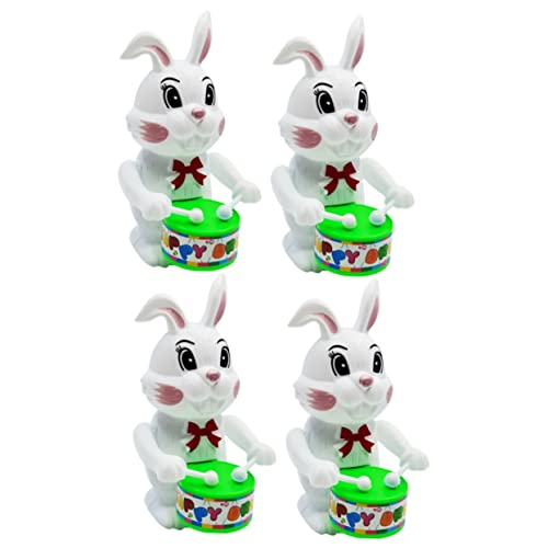 NUOBESTY 4 Stück Trommelnder Hase Häschen-trommelspielzeug Ostern Uhrwerk Spielzeug Hasenspielzeug Aufziehen Spielzeug Zum Hüpfen Von Kaninchen Karikatur Die Trommel Schlagen Abs Kind NUOBESTY 4 Stück Trommelnder Hase Häschen-trommelspielzeug Ostern Uhrwerk Spielzeug Hasenspielzeug Aufziehen Spielzeug Zum Hüpfen Von Kaninchen Karikatur Die Trommel Schlagen Abs Kind von NUOBESTY