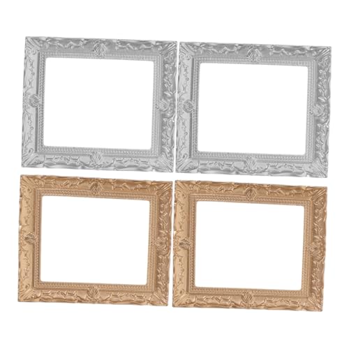 NUOBESTY 4 Stück Zubehör Für Puppenhäuser Bilderrahmen Für Minihaus Mini-fotorahmen-Modell Miniatur Bilderrahmen Kleiner Bilderrahmen DIY -fotorahmen Winzige Rahmen Mini- -dekore Harz NUOBESTY 4 Stück Zubehör Für Puppenhäuser Bilderrahmen Für Minihaus Mini-fotorahmen-Modell Miniatur Bilderrahmen Kleiner Bilderrahmen DIY -fotorahmen Winzige Rahmen Mini- -dekore Harz von NUOBESTY