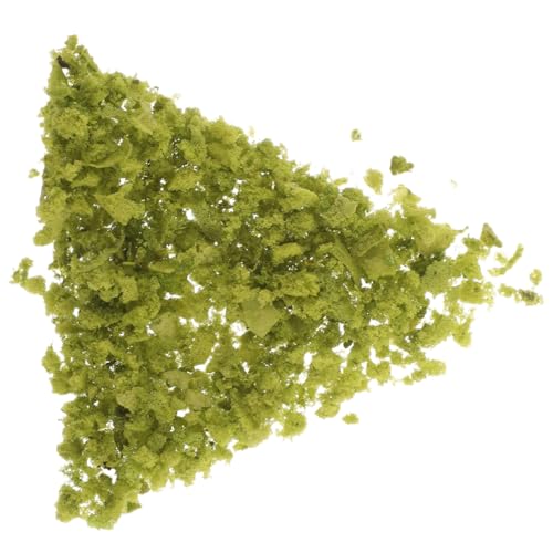 NUOBESTY 5 Modellbaumpulver Modell Statisches Gras Miniaturgras Selber Machen Miniatur-landschaftsmaterial Mikrolandschaftsgras Modellbaumpflege Kunstrasen Als Unterlage Green Plastik von NUOBESTY