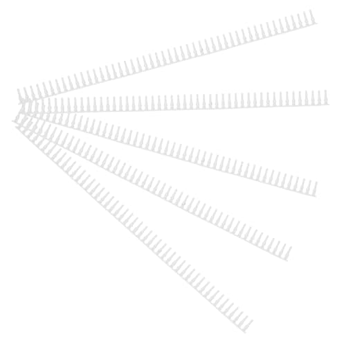 NUOBESTY 5 Stück Maßstab Realistische Mikro Gartengitter Langlebiges Material Detailreiche Modellbau Abgrenzung für DIY Miniatur Landschaften und Bastelprojekte von NUOBESTY