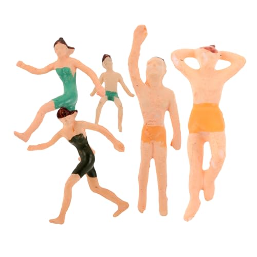 NUOBESTY 5 Stück Teiliges Miniatur Schwimmfiguren für Modelleisenbahn und Dioramen Bunte Badeanzug Personen für Kreative Miniatur Landschaften für Architektur und Gartenlayouts NUOBESTY 5 Stück Teiliges Miniatur Schwimmfiguren für Modelleisenbahn und Dioramen Bunte Badeanzug Personen für Kreative Miniatur Landschaften für Architektur und Gartenlayouts von NUOBESTY