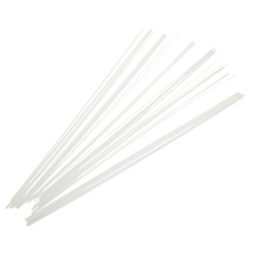 NUOBESTY 50 Stück Lange Quadratische Stäbe Für DIY Architektonische Modellbauprojekte Bastelmaterial Für Sandtisch Und Kunstprojekte Vielseitige Anwendung von NUOBESTY