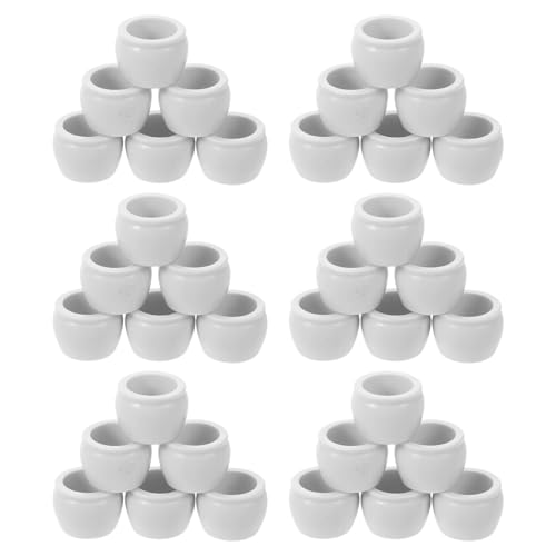 NUOBESTY 50 Stück Miniatur Töpfe für Bastelprojekte für DIY Dekorationen Accessoires für Puppenhäuser Innen und Außenbereich NUOBESTY 50 Stück Miniatur Töpfe für Bastelprojekte für DIY Dekorationen Accessoires für Puppenhäuser Innen und Außenbereich von NUOBESTY
