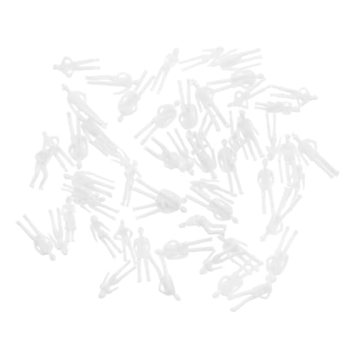 NUOBESTY 50 Stück Miniaturfiguren Mikromodell Modell malen Mini-Modell Unbemalte Miniaturen Landschaftsmodell Figuren maßstabsgetreue Menschen Menschenfiguren aus Kunststoff Plastik Weiß NUOBESTY 50 Stück Miniaturfiguren Mikromodell Modell malen Mini-Modell Unbemalte Miniaturen Landschaftsmodell Figuren maßstabsgetreue Menschen Menschenfiguren aus Kunststoff Plastik Weiß von NUOBESTY