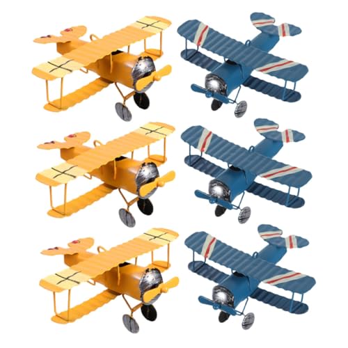 NUOBESTY 6 Stück Metallmodell für Kinderzimmer Kreative Raumdeko Hängende Deckenverzierung Vielseitige Verwendung für Partys und Spielräume Nostalgischer Eisenflieger NUOBESTY 6 Stück Metallmodell für Kinderzimmer Kreative Raumdeko Hängende Deckenverzierung Vielseitige Verwendung für Partys und Spielräume Nostalgischer Eisenflieger von NUOBESTY