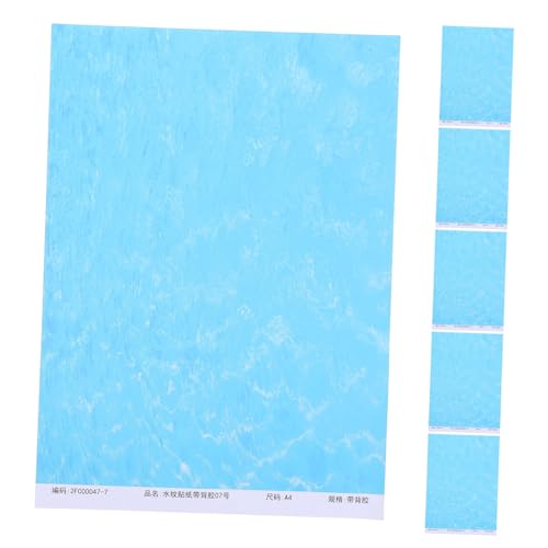 NUOBESTY 6 Stück Wasserwellen Sticker Ultradünn Flexibel für Miniatur Landschaften Modellbau Aquarien DIY Architektur Diorama Realistische Wasseroberflächen NUOBESTY 6 Stück Wasserwellen Sticker Ultradünn Flexibel für Miniatur Landschaften Modellbau Aquarien DIY Architektur Diorama Realistische Wasseroberflächen von NUOBESTY
