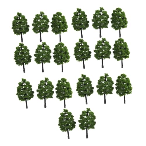NUOBESTY 60 STK Kuchen Spielzeug Miniatur-Modellbäume Mini-Baum Moosdekor Cupcakes Anzug Modellbaum für den Garten Miniaturbaum Tier Landschaftsbaum Zylinder künstlicher Baum gt einstellen von NUOBESTY