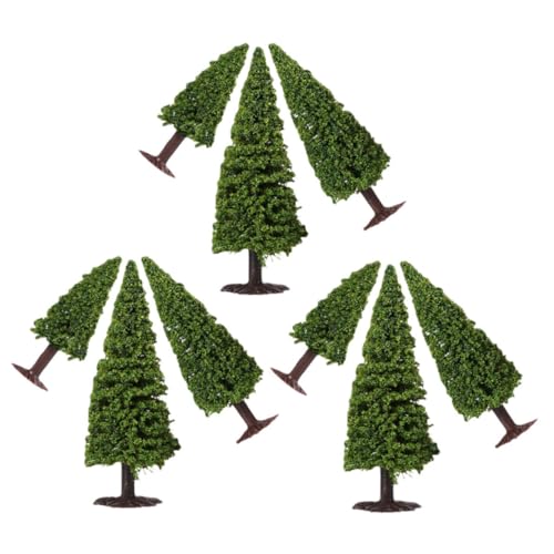 NUOBESTY 9stücke Miniaturbäume Und Sträucher Modell-Diorama Waldzug Landschaft Eisenbahnarchitektur Künstliche Bäume Für Heimwerker Basteln NUOBESTY 9stücke Miniaturbäume Und Sträucher Modell-Diorama Waldzug Landschaft Eisenbahnarchitektur Künstliche Bäume Für Heimwerker Basteln von NUOBESTY