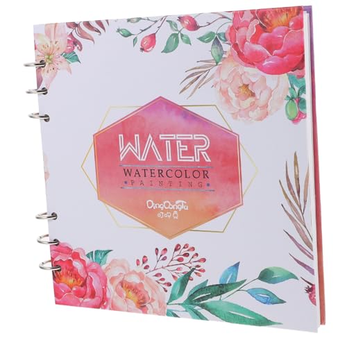 NUOBESTY Aquarellbuch Malbuch für Erwachsene notizbuch Zeichnung Graffiti-Notizblock Buch zum Zeichnen von Hand kreativbuch Craft Malen für Erwachsene Aquarell-Skizzenbücher Papier Rosy NUOBESTY Aquarellbuch Malbuch für Erwachsene notizbuch Zeichnung Graffiti-Notizblock Buch zum Zeichnen von Hand kreativbuch Craft Malen für Erwachsene Aquarell-Skizzenbücher Papier Rosy von NUOBESTY