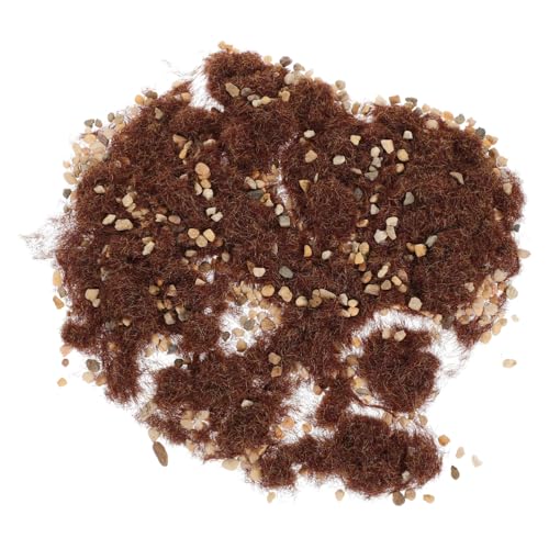 NUOBESTY DIY Micro Landschaft Modellmaterial mit Statischem Gras und Kies Naturgetreue Grasdeko für Sandtisch Terrarien Pflanzenbehälter Einfache Anwendung Langlebig Farbintensiv von NUOBESTY