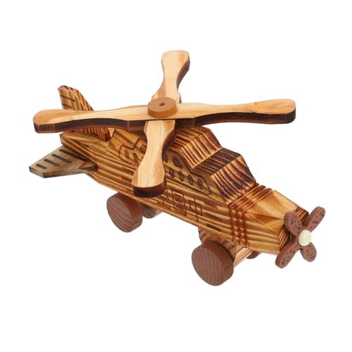NUOBESTY Flugzeugschmuck – Flugzeugdekor Aus Holz Vintage-modellornament Für Das Home Office von NUOBESTY