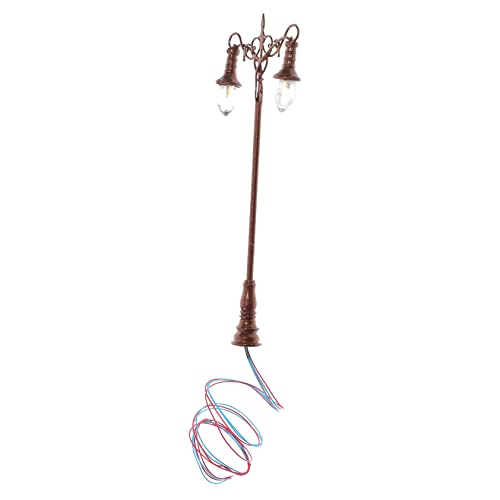 NUOBESTY Gartenlampe für Puppenhaus Dekorative Mooslandschaft Wandlampe Warmweißes Licht für Sandtisch und DIY Dekorationen von NUOBESTY