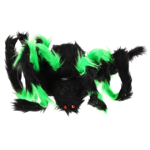 NUOBESTY Halloween Riesenspinne Dekoration Farbige Realistische Haarige Plüschspinne für Gruselige Party Haunted House Indoor Outdoor Langlebige Halloween Deko Zufällige von NUOBESTY