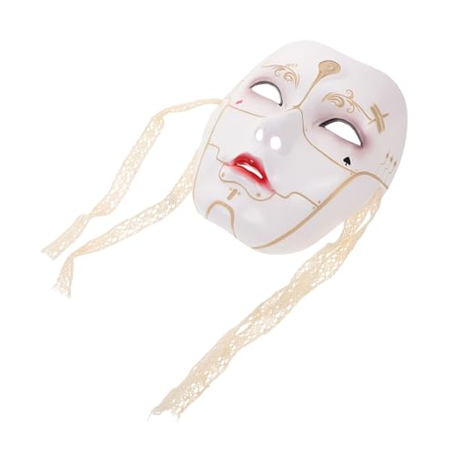 NUOBESTY Handgefertigte Mechanische Vollgesichtsmaske Steampunk Beauty Face Mask Handbemalt Komfortabel für Halloween Karneval Kostümparty Cosplay Themen und Maskenbälle NUOBESTY Handgefertigte Mechanische Vollgesichtsmaske Steampunk Beauty Face Mask Handbemalt Komfortabel für Halloween Karneval Kostümparty Cosplay Themen und Maskenbälle von NUOBESTY