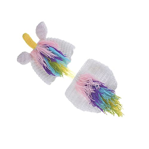NUOBESTY Handgefertigtes Kostüm Einhorn aus Weicher Wolle Gestrickte Fotokleidung für Neugeborene Mädchen Jungen Pinkes Outfit für Tage Babyfotoshootings NUOBESTY Handgefertigtes Kostüm Einhorn aus Weicher Wolle Gestrickte Fotokleidung für Neugeborene Mädchen Jungen Pinkes Outfit für Tage Babyfotoshootings von NUOBESTY