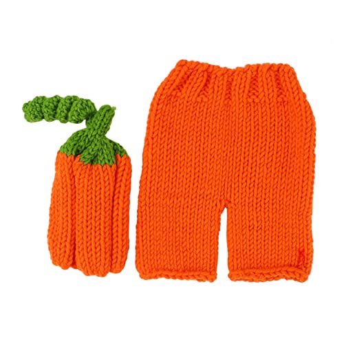 NUOBESTY Handgestricktes Neugeborenen Fotografie Kostüm Orange Outfits Monate Weiches Atmungsaktives Material Winddichter Hut Halloween Cosplay Kleidung Ecofreundliche Requisiten NUOBESTY Handgestricktes Neugeborenen Fotografie Kostüm Orange Outfits Monate Weiches Atmungsaktives Material Winddichter Hut Halloween Cosplay Kleidung Ecofreundliche Requisiten von NUOBESTY
