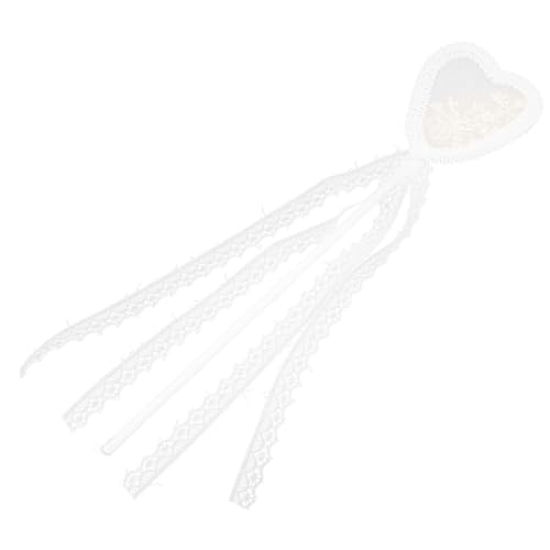 NUOBESTY Herzförmiger Zauberstab Spitze Handheld Fairy Wand für Partys und Kostüme für Geburtstagsfeiern Bühnenaufführungen Dekoratives Accessoire NUOBESTY Herzförmiger Zauberstab Spitze Handheld Fairy Wand für Partys und Kostüme für Geburtstagsfeiern Bühnenaufführungen Dekoratives Accessoire von NUOBESTY
