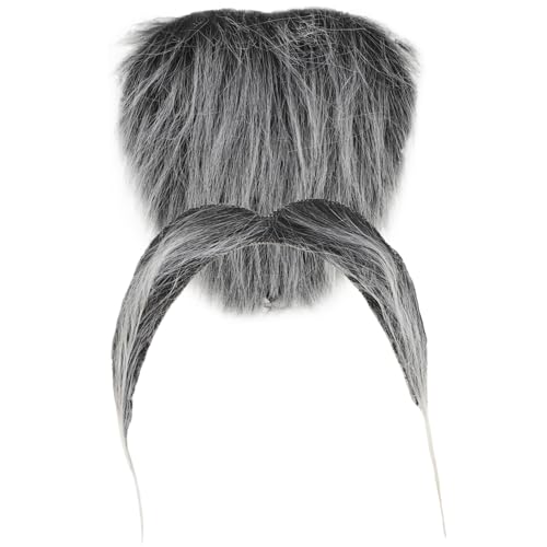 NUOBESTY Hochwertiges Party-Kostüm Realistischer Fake-Schnurrbart und Schnurrbart Hautfreundlich Selbstklebend für Halloween Cosplay Fasching und Maskenbälle Komfortabel und Langlebig NUOBESTY Hochwertiges Party-Kostüm Realistischer Fake-Schnurrbart und Schnurrbart Hautfreundlich Selbstklebend für Halloween Cosplay Fasching und Maskenbälle Komfortabel und Langlebig von NUOBESTY