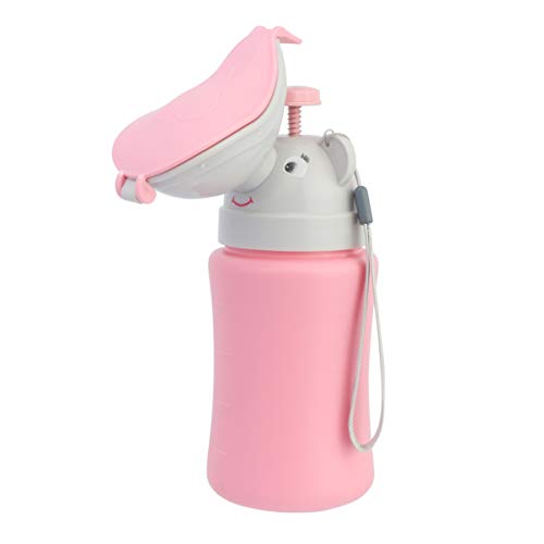 NUOBESTY Kinder Urinal Flasche Urinflasche Notfall Töpfchen Flaschen Tragbare Kindertoilette WC Mobile Toilette für Baby Jungen Mädchen Auto Reise Unterwegs Camping von NUOBESTY