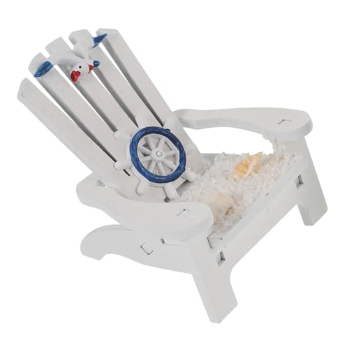 NUOBESTY Mediterraner Miniatur Strandstuhl Deko Ornament aus Hochwertigem Material Detailgetreues Modell ohne Verformung als für Puppenhäuser Stilvolle Tischdekoration Verschiedene Designs NUOBESTY Mediterraner Miniatur Strandstuhl Deko Ornament aus Hochwertigem Material Detailgetreues Modell ohne Verformung als für Puppenhäuser Stilvolle Tischdekoration Verschiedene Designs von NUOBESTY