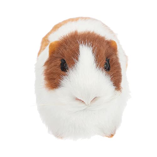 NUOBESTY Meerschweinchen Plüschtier Stofftier Spielzeug Plüschtier Puppe Realistische Kuscheltiere Weiche Guinea Figur Tiere Modell Für Kinder Partyzubehör von NUOBESTY