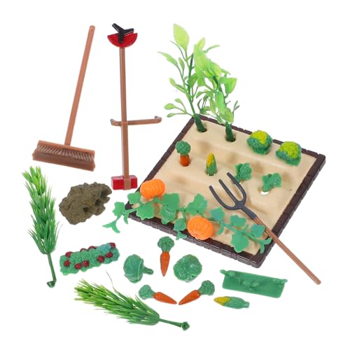 NUOBESTY Miniatur Gartenwerkzeuge Set Mini Rasenmäher und Forke für Puppenhaus Realistische Bauernhof Szene Dekoration Teiliges Zubehör für Miniatur Landschaften NUOBESTY Miniatur Gartenwerkzeuge Set Mini Rasenmäher und Forke für Puppenhaus Realistische Bauernhof Szene Dekoration Teiliges Zubehör für Miniatur Landschaften von NUOBESTY