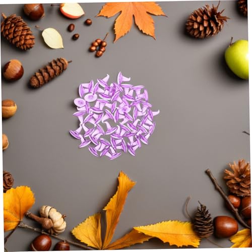 NUOBESTY Miniatur Hexenhut Deko Halloween Tischstreu DIY Bastelbedarf für Puppenhaus Halloween Miniaturen Kompakt Kreativ und Festlich für Heim und Partygestaltung von NUOBESTY