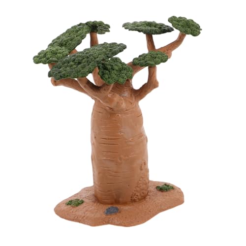 NUOBESTY Miniatur Modellbäume Kognitive Lernspielzeuge Realistische Plastikbäume für Diorama Sandtisch DIY Basteln Wüstenpflanzen Erkennung von NUOBESTY