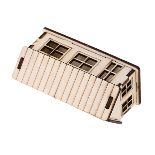 NUOBESTY Miniatur-Puzzle-bausatz Aus Holz Unfertige Bastelhäuser Lernspielzeug Für Kinder NUOBESTY Miniatur-Puzzle-bausatz Aus Holz Unfertige Bastelhäuser Lernspielzeug Für Kinder von NUOBESTY