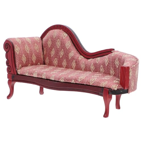 NUOBESTY Miniatur-puppenhaus-Sofa Im Maßstab 1:12 Holzmöbel-Set Modernes Miniatur-Wohnzimmer-Accessoire NUOBESTY Miniatur-puppenhaus-Sofa Im Maßstab 1:12 Holzmöbel-Set Modernes Miniatur-Wohnzimmer-Accessoire von NUOBESTY