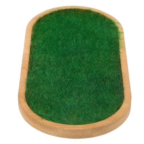 NUOBESTY Modell Unterstützung Display Matte Gras Riser Stehen Für Puppenhaus Miniatur Landschaft Sets von NUOBESTY