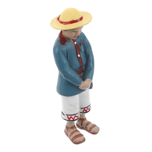 NUOBESTY Realistische Miniatur Cowboy Figuren Kunststoff Detailgetreu Gefertigte Western Themen Wild West Figuren Langlebige Sammlerobjekte für Heimdekoration Schreibtisch und Zubehör von NUOBESTY