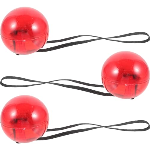 NUOBESTY Rote Nase 3 Stück Led-Rote Nasen Clown-Nase Beleuchtete Zirkus-Clown-Nase Leuchtende Clown-Nasen Clown-Nase Anzieh-Requisiten Für Halloween Party-Cosplay-Requisiten NUOBESTY Rote Nase 3 Stück Led-Rote Nasen Clown-Nase Beleuchtete Zirkus-Clown-Nase Leuchtende Clown-Nasen Clown-Nase Anzieh-Requisiten Für Halloween Party-Cosplay-Requisiten von NUOBESTY