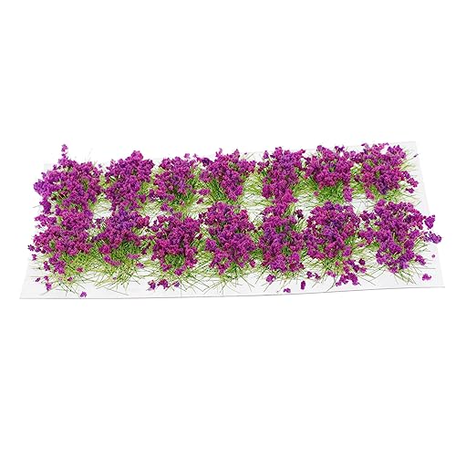 NUOBESTY Box-Set Mit Mini-blumengrasbüscheln Für Statische Landschaftsmodelle Realistische Und Elegante Heimdekorationen von NUOBESTY