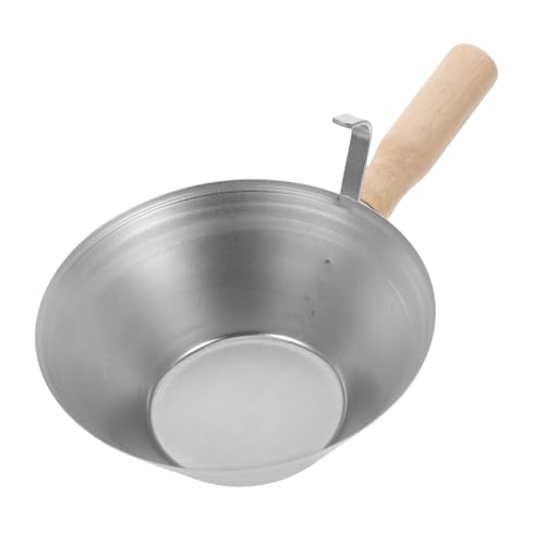 NUOBESTY Stuckateur Werkzeuge Schlammpfanne Trockenbau Werkzeugeimer Aus Beton Griff des Werkzeugeimers Trockenbau-schlammpfanne Silver Holz NUOBESTY Stuckateur Werkzeuge Schlammpfanne Trockenbau Werkzeugeimer Aus Beton Griff des Werkzeugeimers Trockenbau-schlammpfanne Silver Holz von NUOBESTY