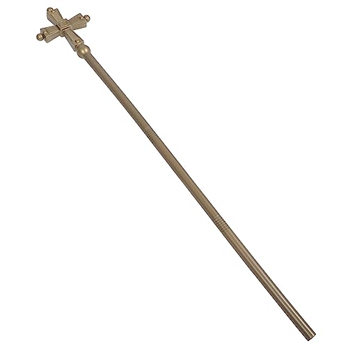 NUOBESTY Halloween-Kostüm Zepter Halloween-Dekoration Hexenzepter Ornament Kleider Party-Cosplay-Zubehör dekorativer Krückenstock bilden Dekorationen Ägypten Säule Kleidung Plastik NUOBESTY Halloween-Kostüm Zepter Halloween-Dekoration Hexenzepter Ornament Kleider Party-Cosplay-Zubehör dekorativer Krückenstock bilden Dekorationen Ägypten Säule Kleidung Plastik von NUOBESTY