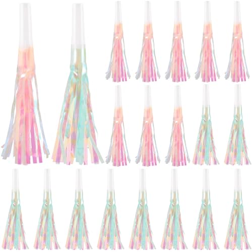 24 Stück Partygebläse, Geburtstagsfeier Pfeifen, Bunte Party Hörner, Party Whistle, Bunte Party Krachmacher, Party-Gebläse, für Halloween, Geburtstagsfeier, Neujahr Party 24 Stück Partygebläse, Geburtstagsfeier Pfeifen, Bunte Party Hörner, Party Whistle, Bunte Party Krachmacher, Party-Gebläse, für Halloween, Geburtstagsfeier, Neujahr Party von NUOGUAYI