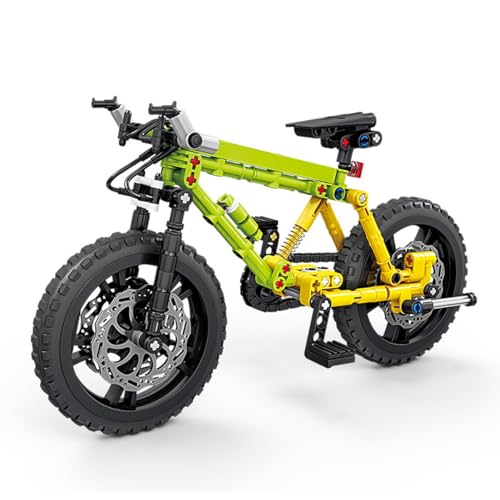 NUOJIAYING Technik Fahrrad Bausteine Modell, 220 Teile Mountainbike Downhill Bike Off Road Bicycle Road Bike Modell Baukasten, Konstruktionsspielzeug Bike Geschenk für Kinder und Erwachsene NUOJIAYING Technik Fahrrad Bausteine Modell, 220 Teile Mountainbike Downhill Bike Off Road Bicycle Road Bike Modell Baukasten, Konstruktionsspielzeug Bike Geschenk für Kinder und Erwachsene von NUOJIAYING